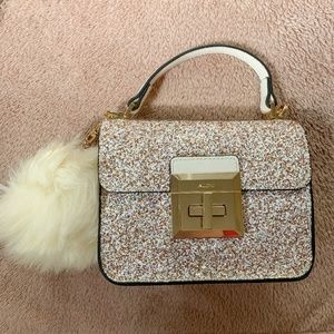 Aldo Glittery Mini Hand/Sling Bag